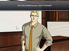 finger-fucking in class with alex route dominating