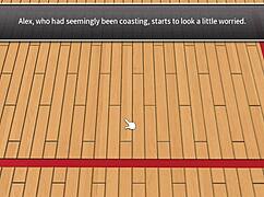 finger-fucking in class with alex route dominating