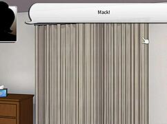 finger-fucking in class with alex route dominating