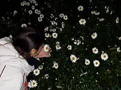 Intense Orgasm With Housekeeper In Garden