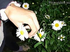 Intense Orgasm With Housekeeper In Garden