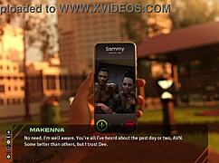 Move The Chains 05 - Stunning Long Haired Brunette Wants To Talk About The Old Days Taboo Hentai 3d Game