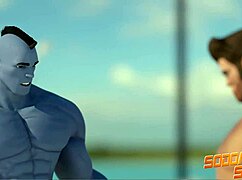 gay heroes super group suck and fuck in sodomysquad