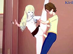 Kasumi, Olivia, Chisato in wild futanari hentai sex