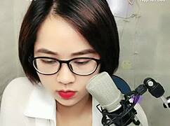 Beautiful Korean Girl Livestreams Seductively