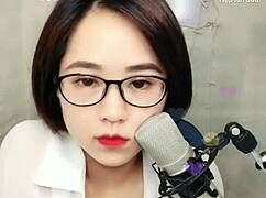 Beautiful Korean Girl Livestreams Seductively