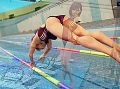 Complete gameplay of photo hunt part 17 with teacher yoga in outdoor photoshoot