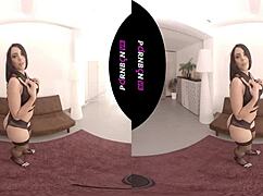 Latina Katrina Moreno Seduces Camera With Masturbation And Virtual Fucking In Spanish.