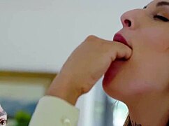 Cheating bride with perfect tits fucks her old friend hard and takes a creampie