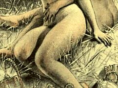 i love these vintage erotic drawings