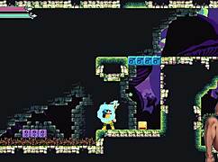 Can you believe this hentai angel training in game?!