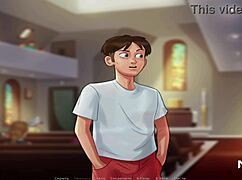 Mature Woman Helps Husband in Summertime Saga