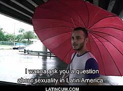 young straight boy paid for gay sex movie on street pov