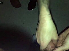 Tattooed Chick Sucks Stranger in Video Booth