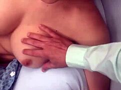 Public Hospital Masturbation And Handjob Caught On Phone