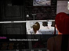 big tits teen in homemade game scene