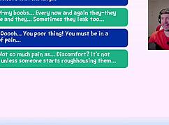 uncensored hentai girls feel excited in pillow fight