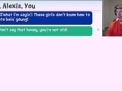 uncensored hentai girls feel excited in pillow fight