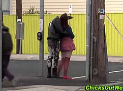 Real girlfriend getting licked by friend in amateur video