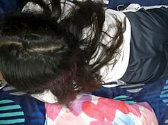 Petite and brunette students getting creampied for good grades