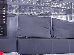 Hot sexy milf with big tits and ass uses dildo toys.