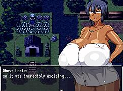 What’s hotter than tanned Natsuki in hentai game getting oiled up at beach massage?