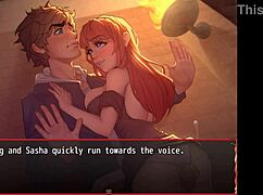 HAREM HENTAI GAME EP 13 BEST THIGHJOB EVER WITH HUGE BOOBS