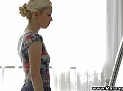 weekend massage with mirta teen turns into blowjob and licking pussy