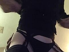 MATURE TRANNY GETS FUCKED BY BBC ANAL!