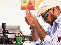 Venezuelan Brunette with Huge Ass Passes Porn Casting Interview