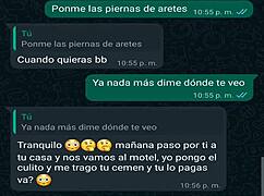 oh man, vero's friend, that hot latina teen whore, she messaged me saying she wants to fuck!