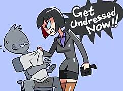 Competition Animation Round 1 and 2 by Minus8 - Wild Blowjob Action