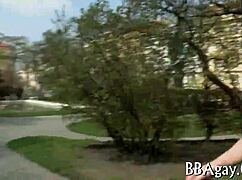 Coarse homo sex happening in a casual way