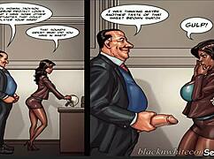 black council woman drilled by monster cock boss in office
