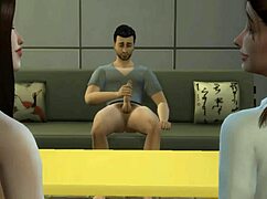 innocent stepdaughter discovers family on the sofa