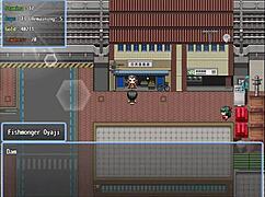 in the store, she has anal sex with her coworker during the bounty hunter mission