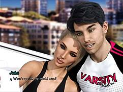 Erynn finds out in intertwined hentai with big tits and ass