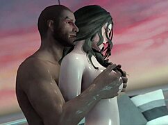 cute teen gives thigh-fuck in jacuzzi 3d porn skyrim