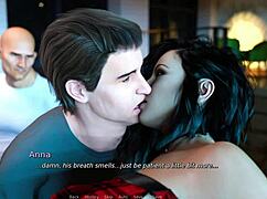 Anna plays in bar 😏