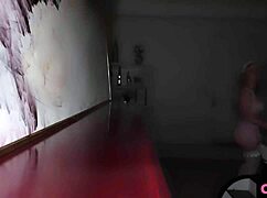 Kylie's pussy drips after creampie