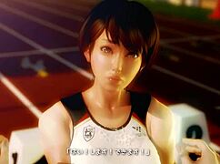 Rena Senpai and Baton Adventure by Amelialtie