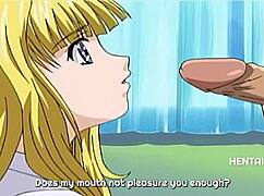 Career counselling turns wild with hentai student and teacher in big tits creampie scene.