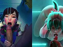 hentai compilation 1 big asses riding and blowjob scenes