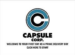 android 18 gets blowjob in foxicube parody game