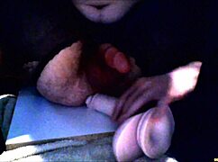 Sissy Whore Rides Thick Dildo