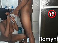 The neighbor visits the well-endowed Carioca's house, and he films them fucking with lots of cum in her pussy