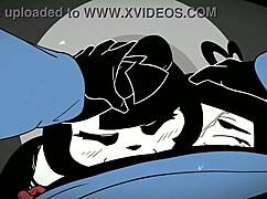 What secrets hide in this wild cartoon scene?