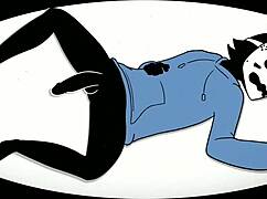 What secrets hide in this wild cartoon scene?