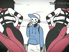 What secrets hide in this wild cartoon scene?