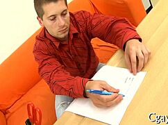 gay guys engage in explicit anal fucking with sucking and bareback action